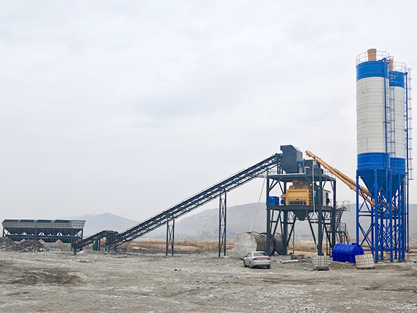 混凝土攪拌站HZS180